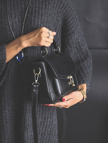 Signature Swivel Satchel Bag