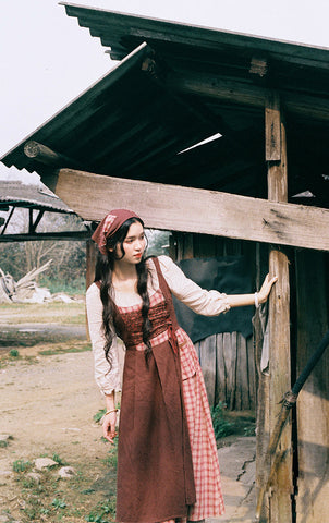 Patchwork Village Dress