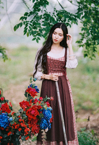 Patchwork Village Dress