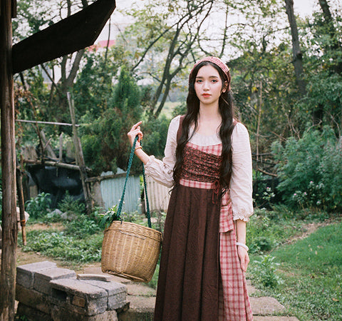 Patchwork Village Dress