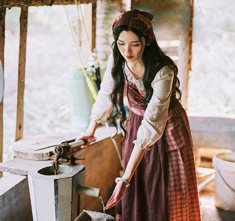 Patchwork Village Dress