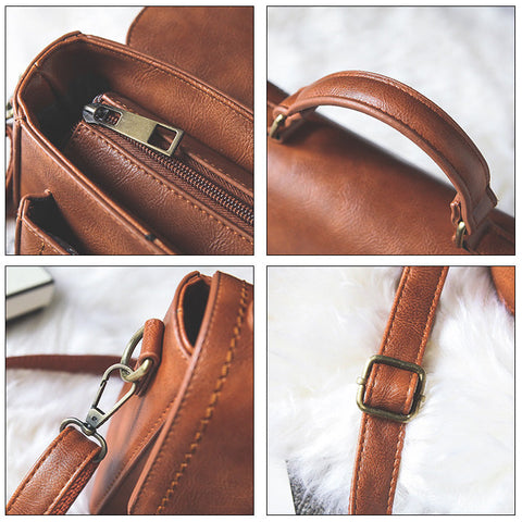 Signature Swivel Satchel Bag