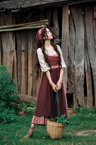 Patchwork Village Dress