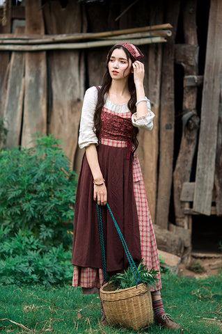Patchwork Village Dress