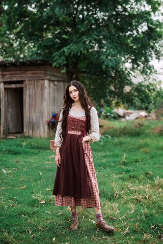 Patchwork Village Dress