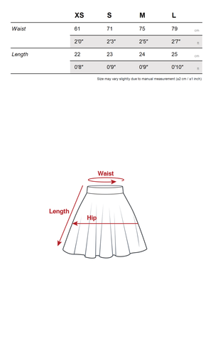 Asymmetric Layered Skirt Set