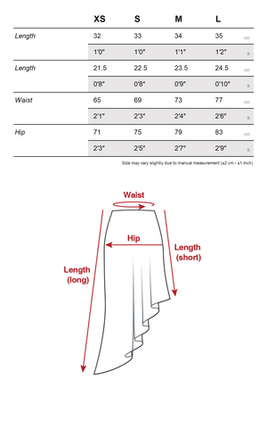 Asymmetrical vest with skirt & pleated skirt set