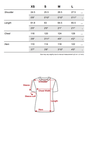 Contrast Sleeve Emblem Tee