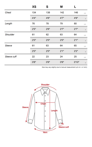 Deconstructed Cut Long Sleeve Shirt