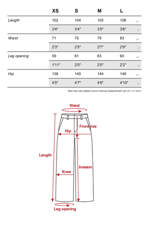 Drawstring Casual Wide-Leg Sweatpants