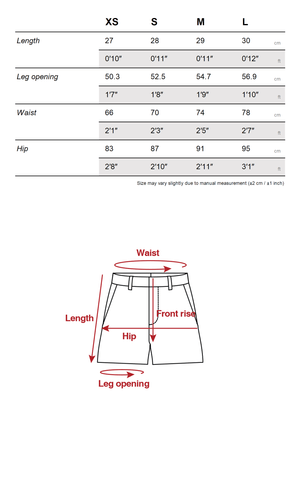 Embroidered Patch Detail Shorts