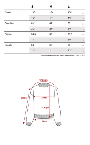 High Neck Oversized Half-Zip Sweater