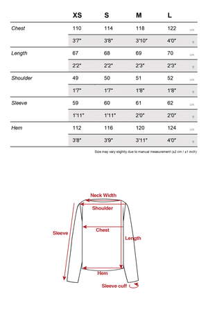 Oversized Cotton Long Sleeve T-Shirt