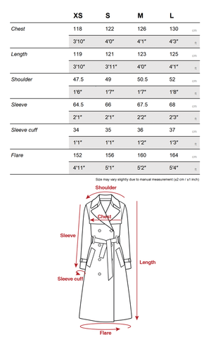 Oversized Wool Coat - Classic Longline Silhouette