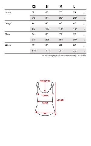 Ribbed Tank Top with Lace and Button Details