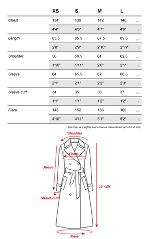 Unisex Deconstructed Trench Coat