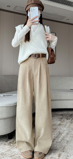 Vintage Corduroy Baggy Pants