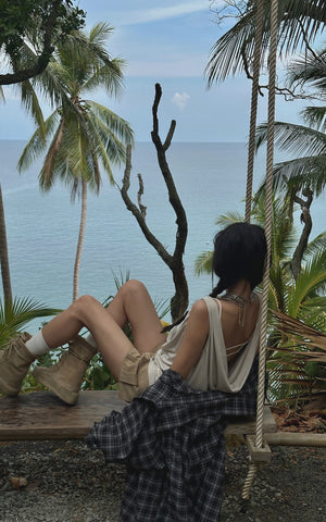 Two-Piece Drape Tank Set