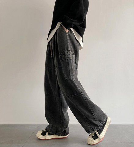 Vintage Baggy Cargo Jeans