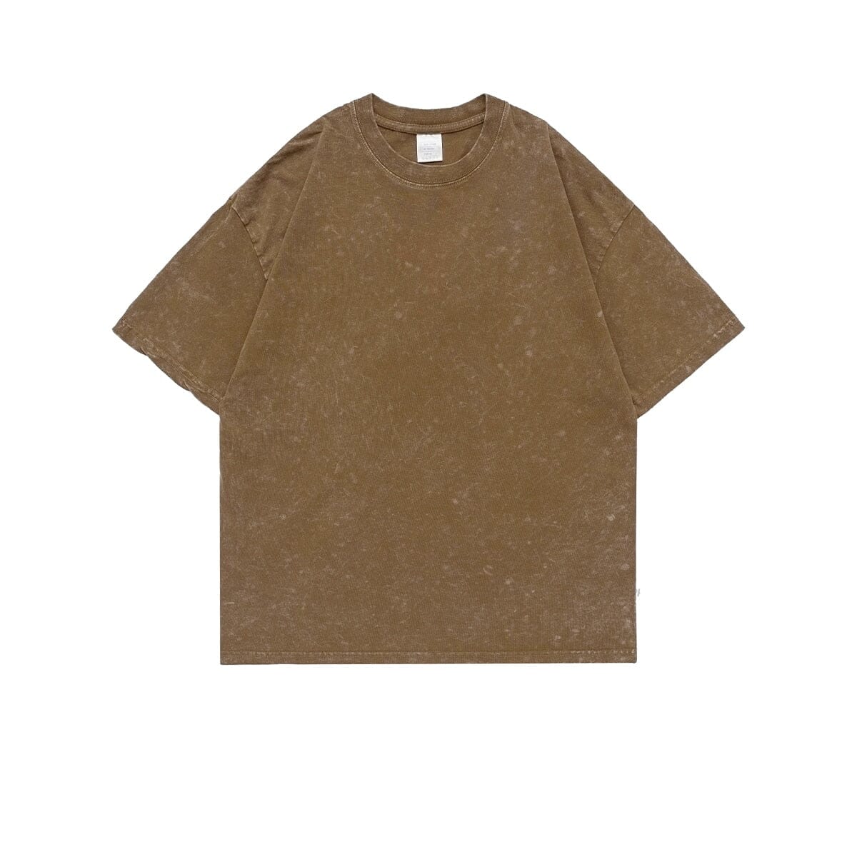 Acid Washed Basic Oversized T-Shirt