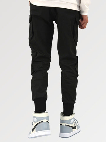 Black Streetwear Pants 'Shinshiro'