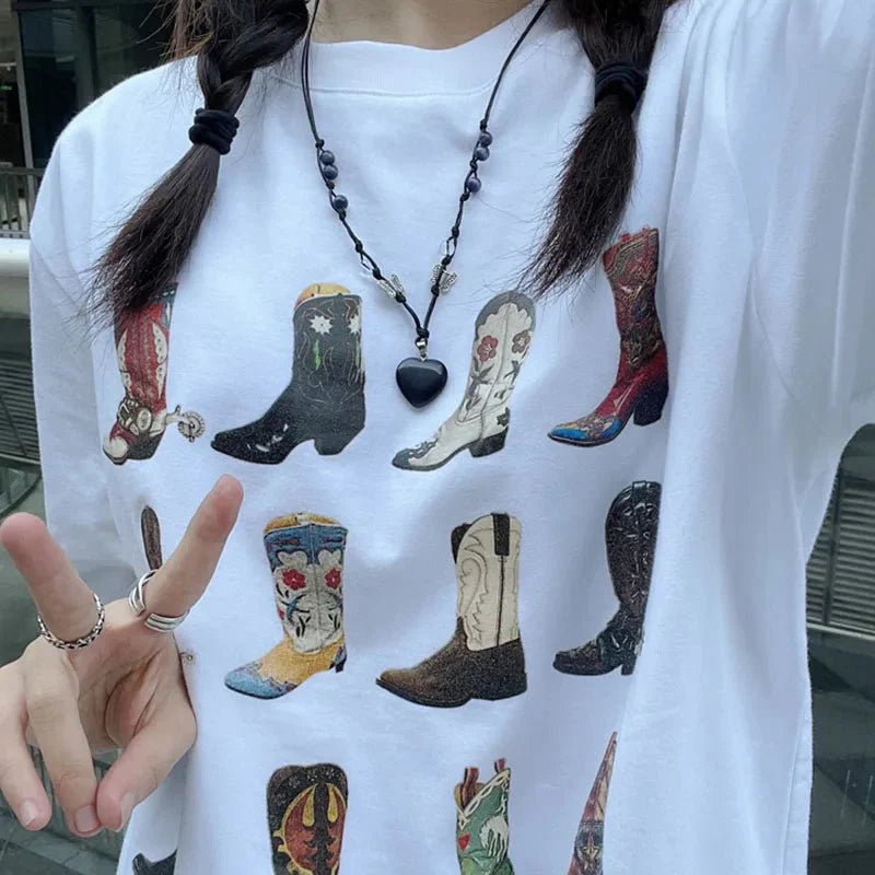 Boot Western T-Shirt