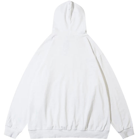 Teeth Embroidered Hoodie