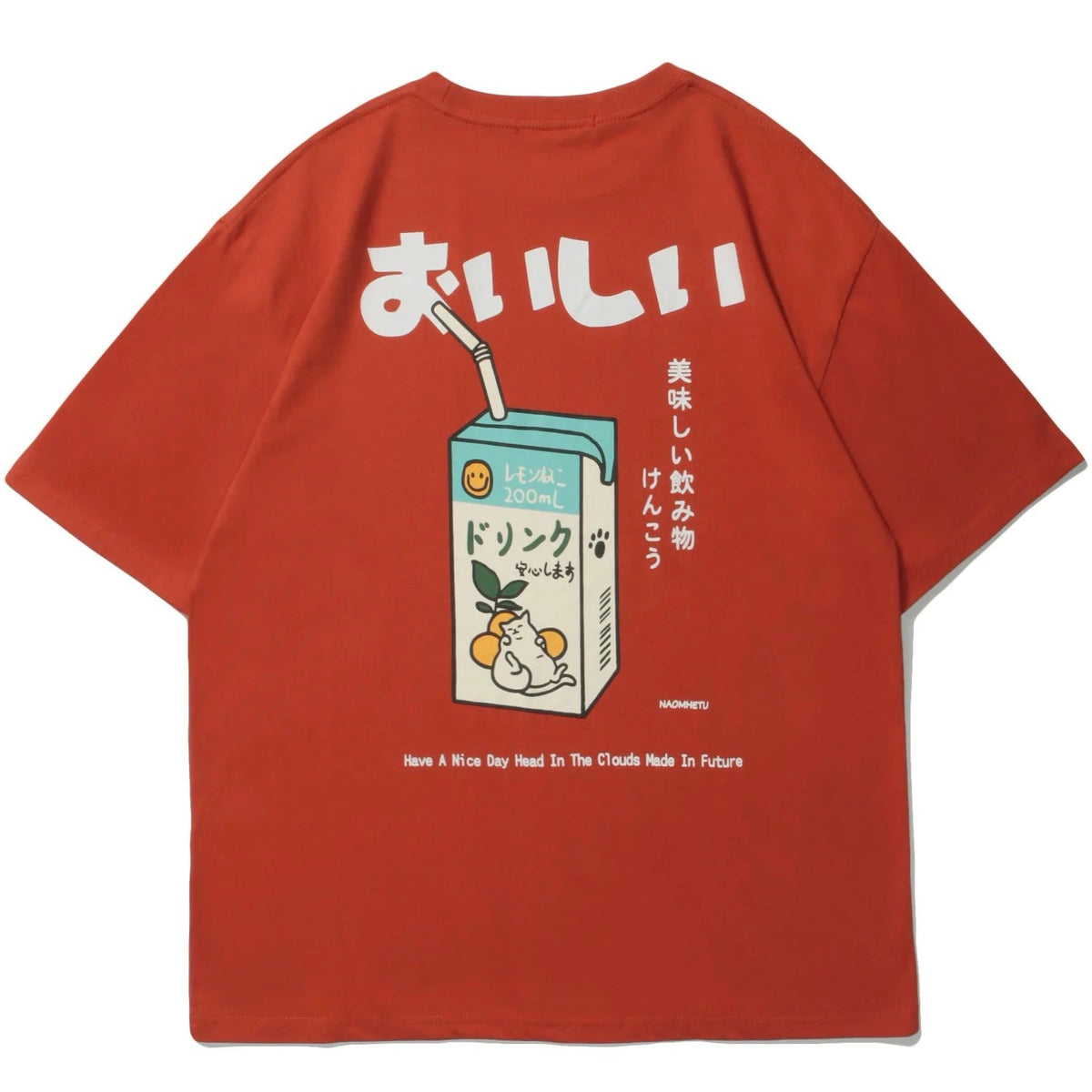 Camiseta de cartón de jugo 