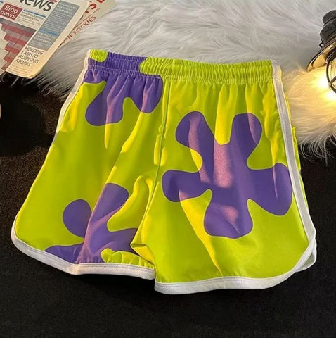 Korallenrote Sportshorts