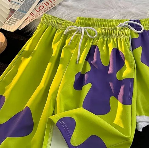 Korallenrote Sportshorts