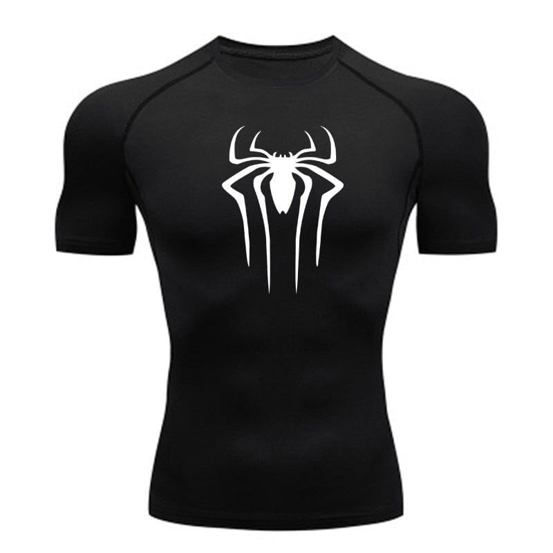 Camiseta de compresión Spider
