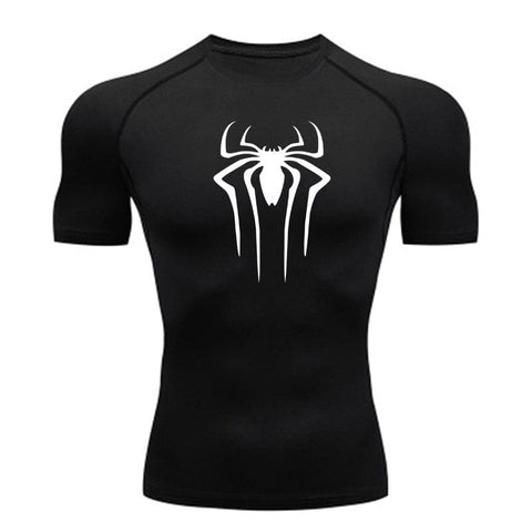 Camiseta de compresión Spider