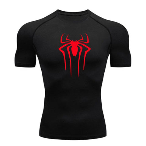 Camiseta de compresión Spider