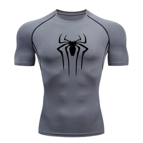 Camiseta de compresión Spider