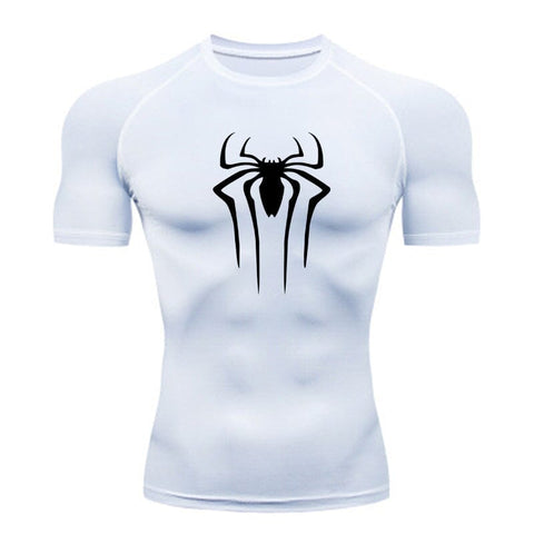 Camiseta de compresión Spider