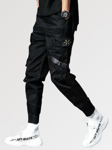 Cargo Pants Gray 'Military Techwear'