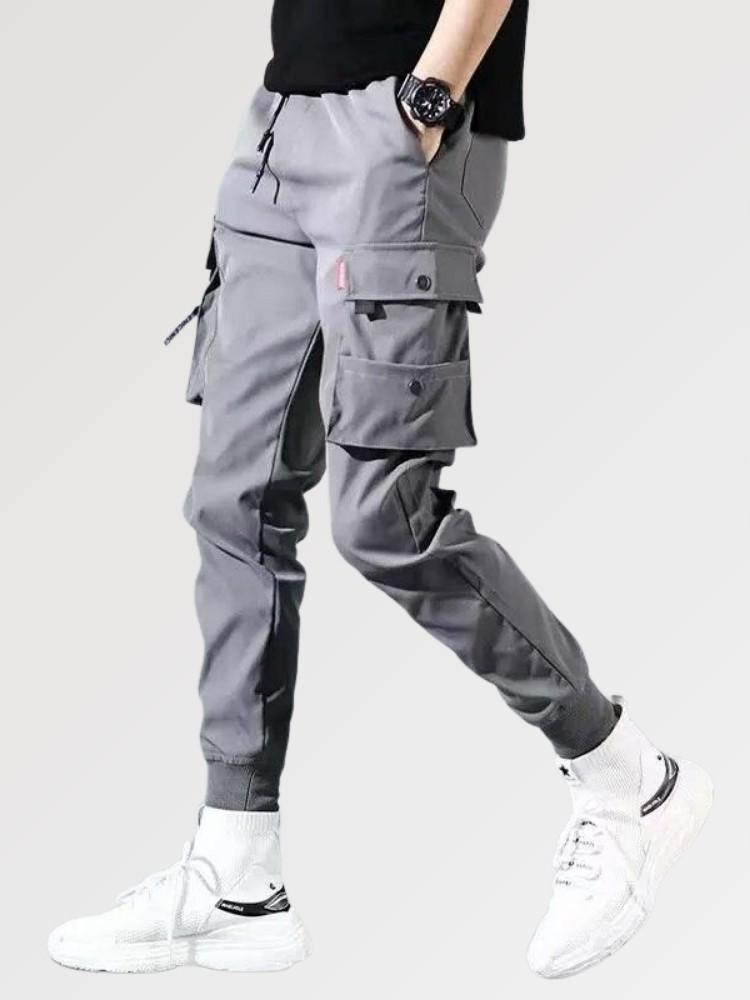 Pantalones cargo grises 'Military Techwear'