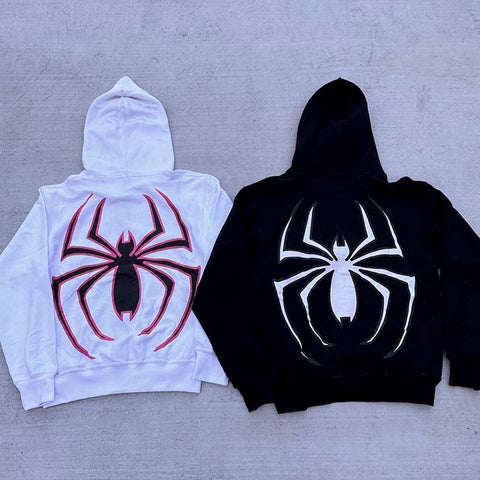 Spider Couple Streetwear Hoodie