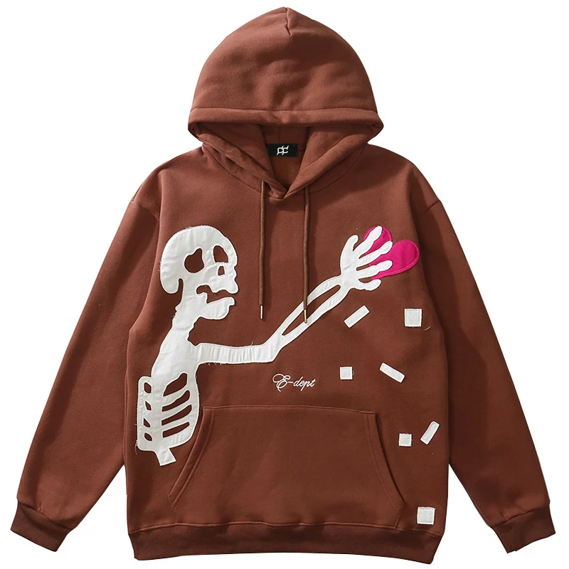 Skeleton Make It Rain Hoodie