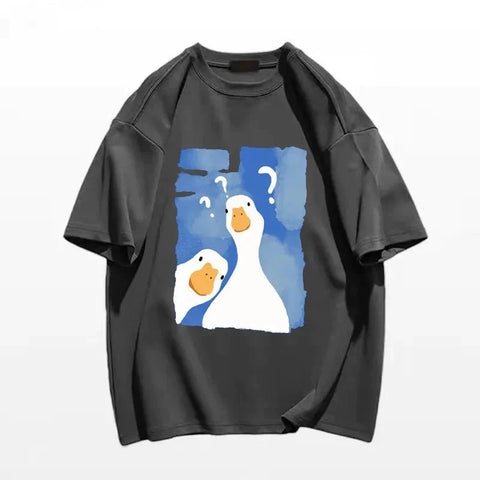 Camiseta del pato confundido