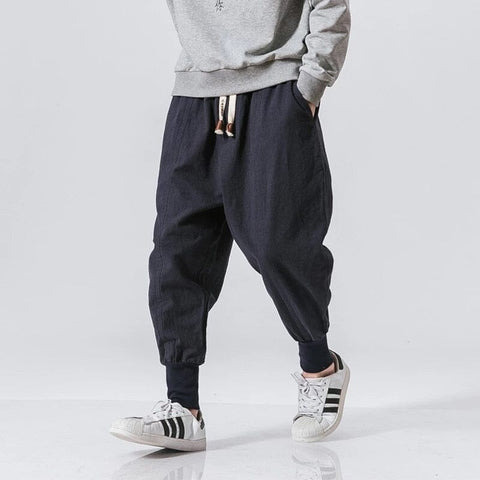 Pantalones harén estilo jogger casual