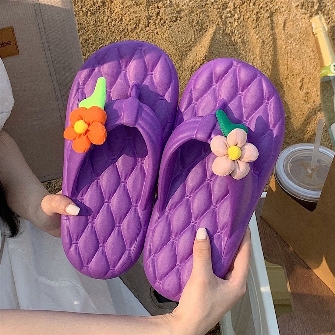 Cute Flower Slipper