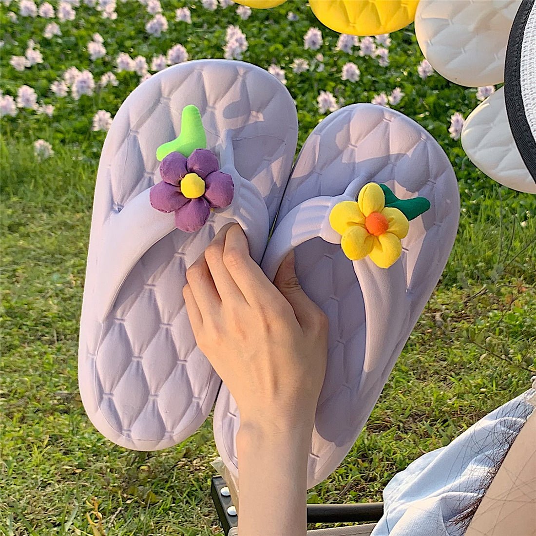 Cute Flower Slipper