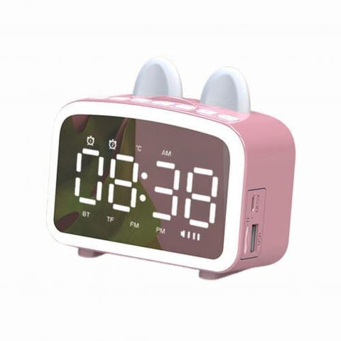 Kawaii Wireless Alarm Clock with Ears