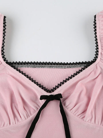 Deanna Vintage-Rosa-Top