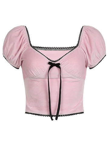Deanna Vintage-Rosa-Top