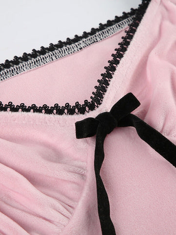 Deanna Vintage-Rosa-Top