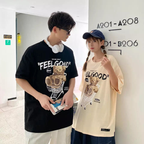 Camiseta de oso “FEEL GOOD”