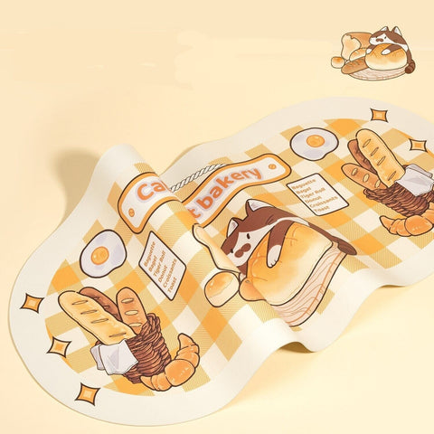Alfombrilla de escritorio Kawaii Baker Kitty