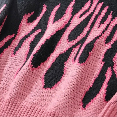 Pink Flame Sweatshirt